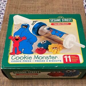 Hamilton Beach Sesame Street Cookie Monster Cookie Press